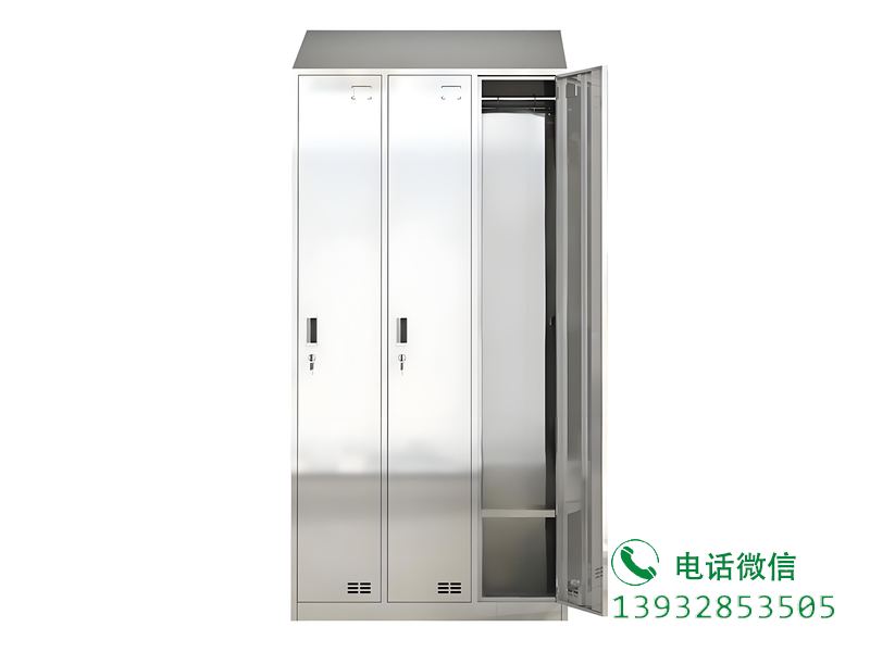 良庆斜顶三门更衣柜