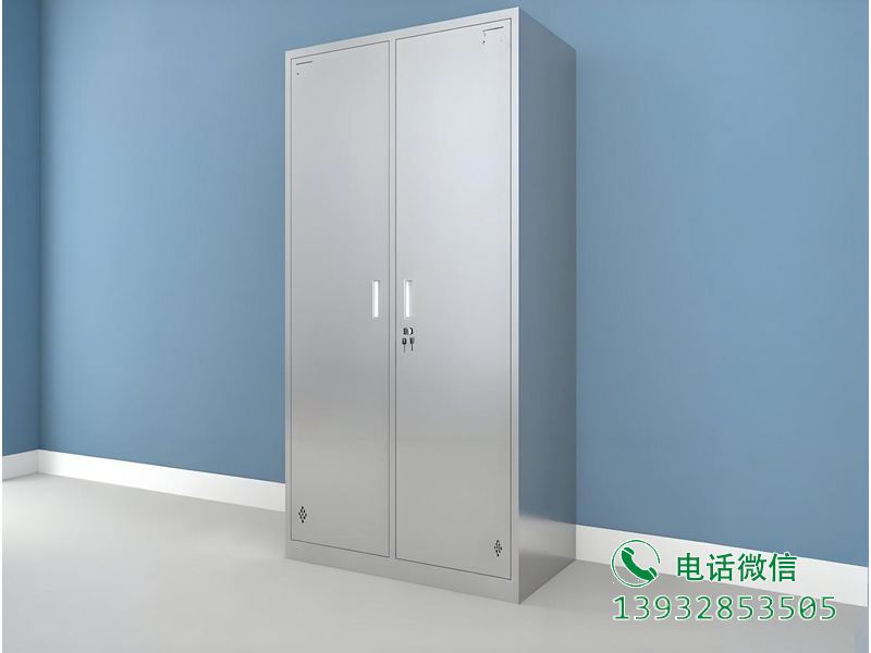 不锈钢二门员工储物柜