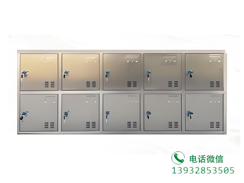 不锈钢带门鞋柜